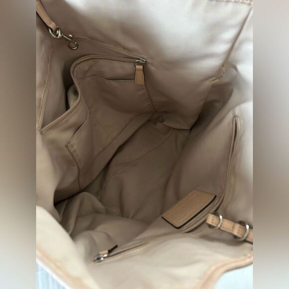 Coach Brown Peyton Dream Brown Signature Tote Bag and Wristlet Set - Picture 11 of 16